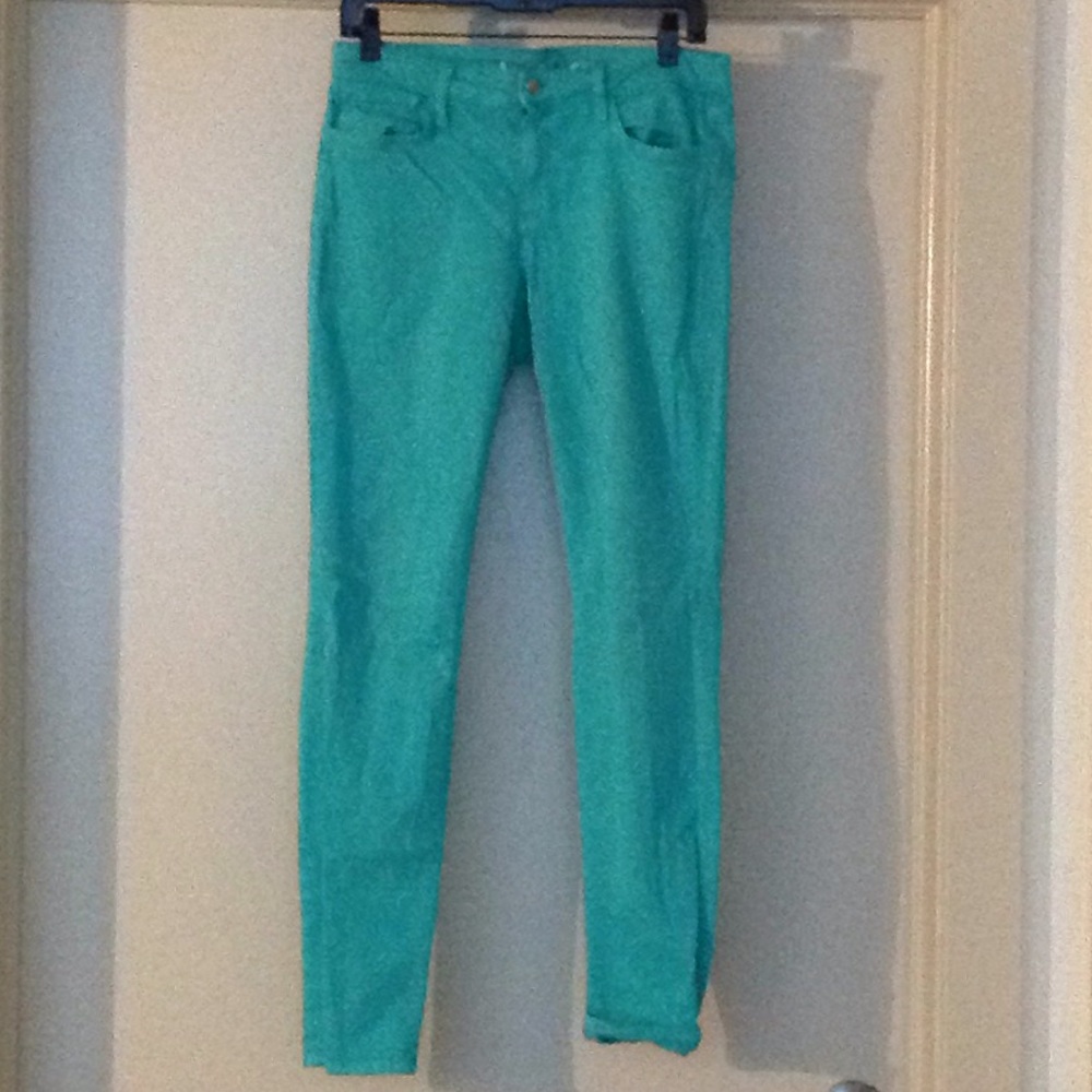 Joes turquoise jeans